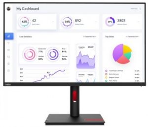 LENOVO THINKVISION T32P-30/ 31.5" UHD (3840X2160) IPS DISPLAY/ ANTI-GLARE/ 16:9/ 60HZ/ DP/HDMI/USB-C(90W)/RJ45/ 3 YEAR